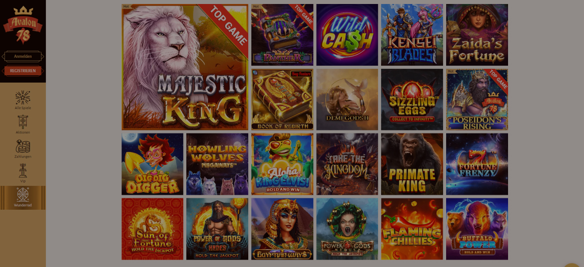 Avalon78 CASINO Online slot machines